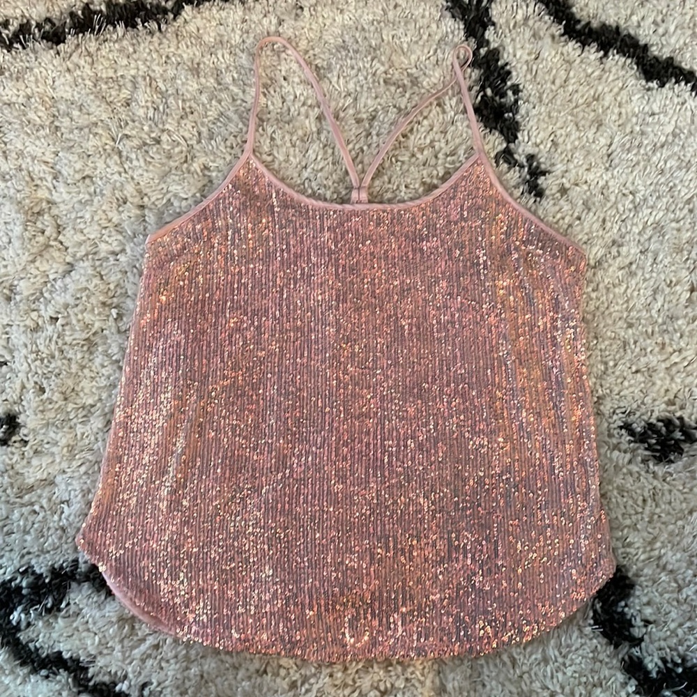 VS sequin cami NWOT - Size Small